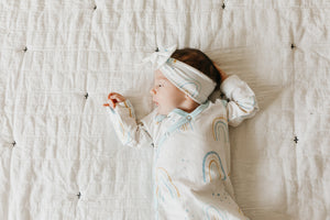 Knit Headband Bow - Skye