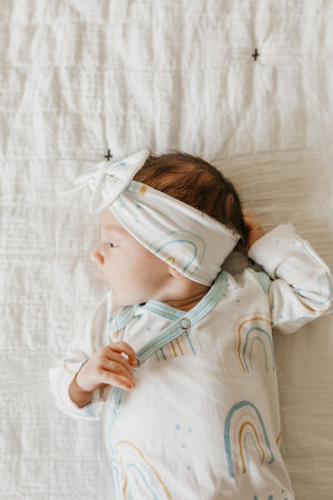 Knit Headband Bow - Skye