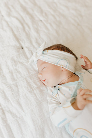 Knit Headband Bow - Skye