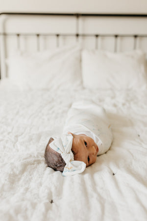 Knit Headband Bow - Skye