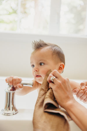 6 Ultra Soft Washcloths - Dune