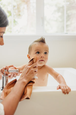 6 Ultra Soft Washcloths - Dune