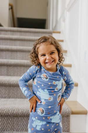 2pc Long Sleeve Pajama Set - Cookie Monster