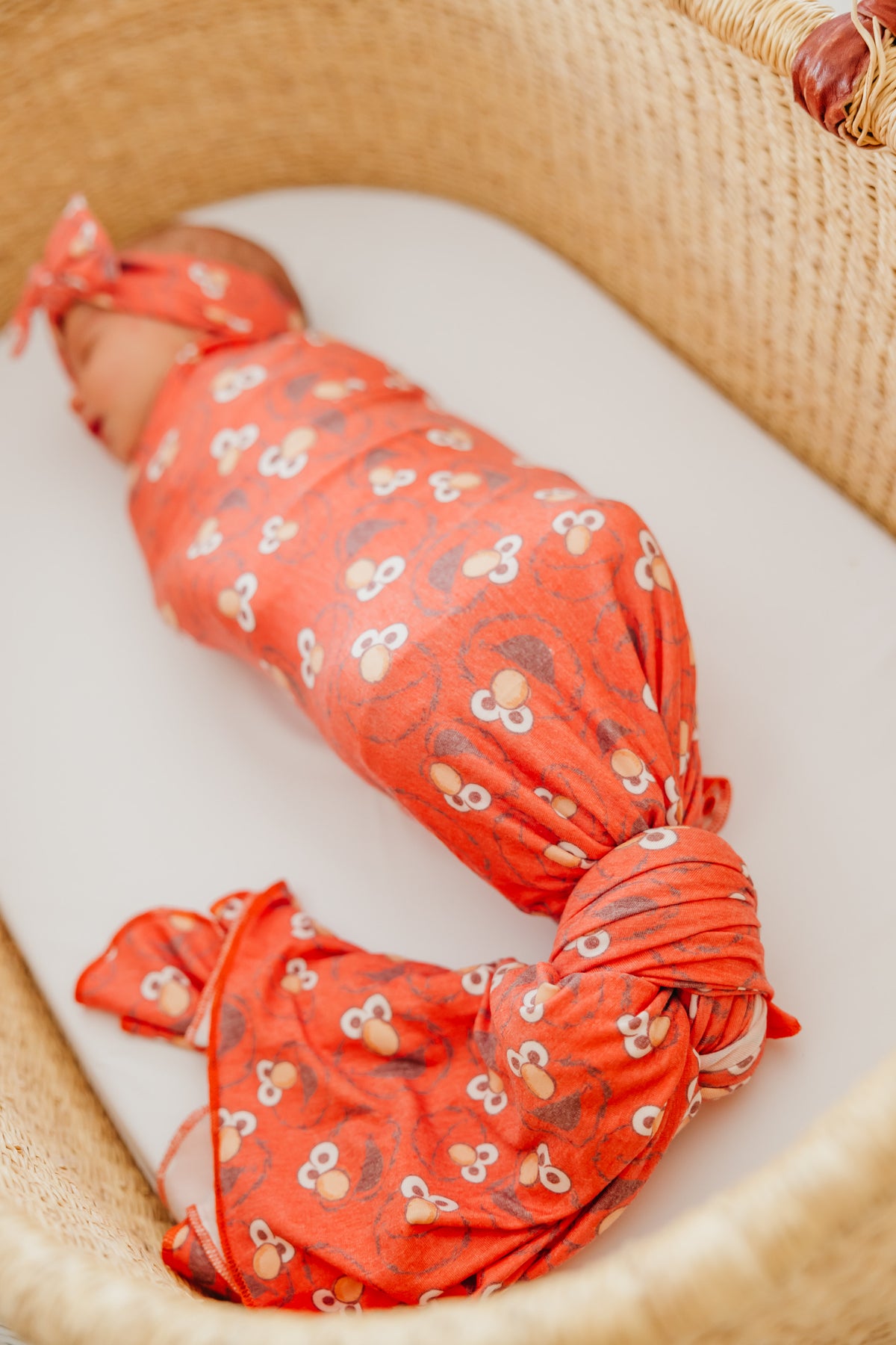 Knit Swaddle Blanket - Elmo