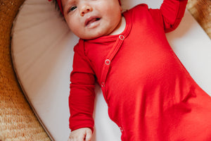 Knotted Gown - Apple