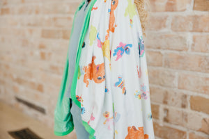 Three-Layer Quilt - Sesame Friends