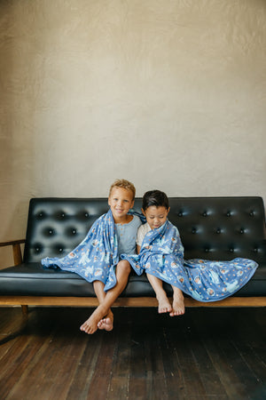 Three-Layer Jumbo Quilt - Cookie Monster