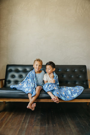 Three-Layer Jumbo Quilt - Cookie Monster