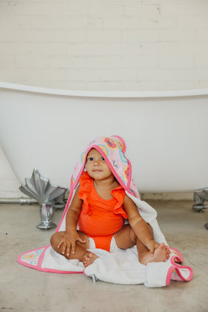 Premium Knit Hooded Towel - Abby and Pals