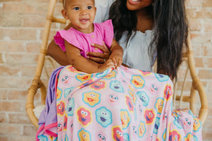 Three-Layer Jumbo Quilt - Abby and Pals