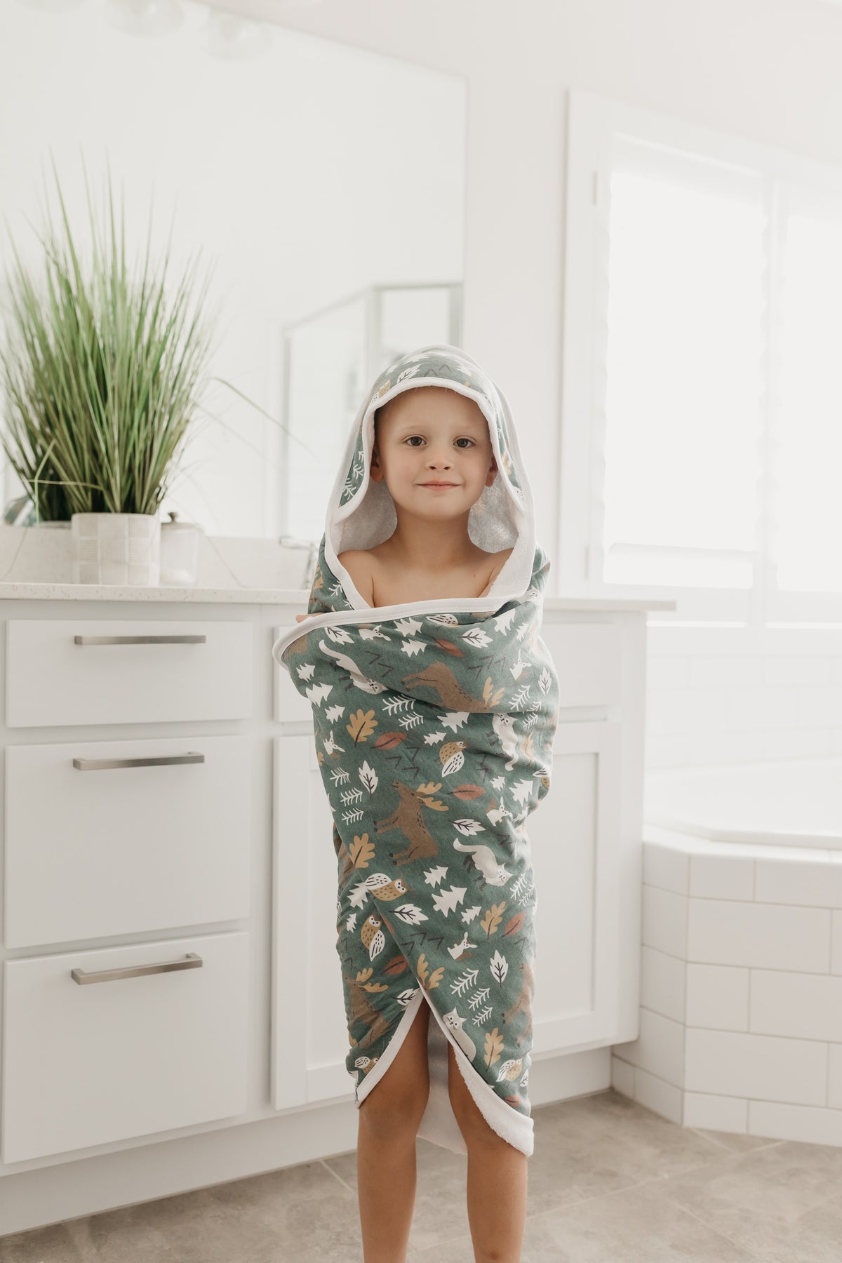 Premium Baby Knit Hooded Towel - Atwood