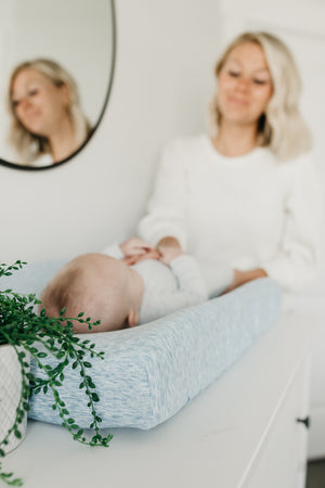 Premium Knit Diaper Changing Pad Cover - Lennon