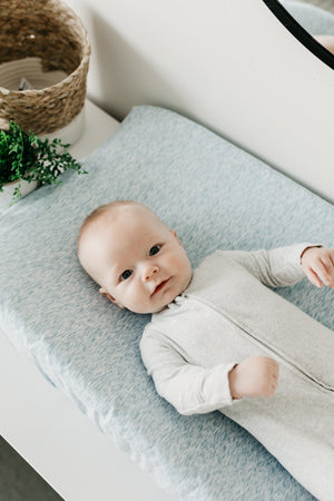 Premium Knit Diaper Changing Pad Cover - Lennon