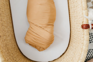 Knit Swaddle Blanket - Dune