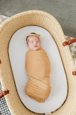 Ribbon Nylon Bow - Dune