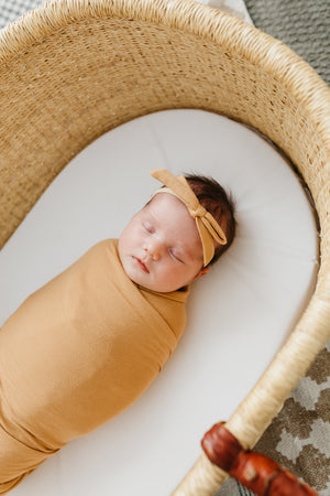 Ribbon Nylon Bow - Dune