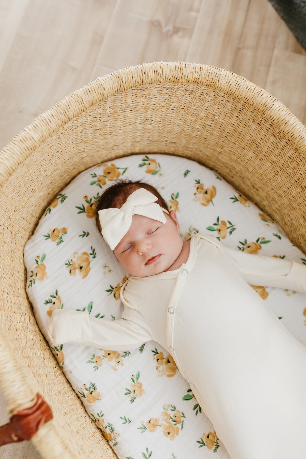 Newborn Knotted Gown - Yuma