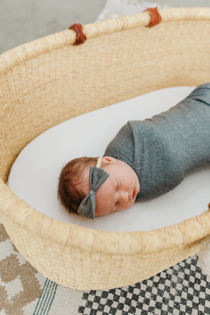 Bowtie Nylon Bow - Slate