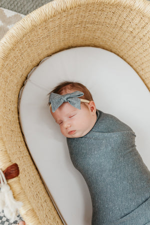 Classic Nylon Bow - Slate