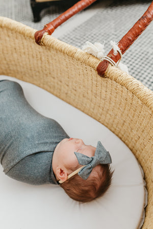 Classic Nylon Bow - Slate