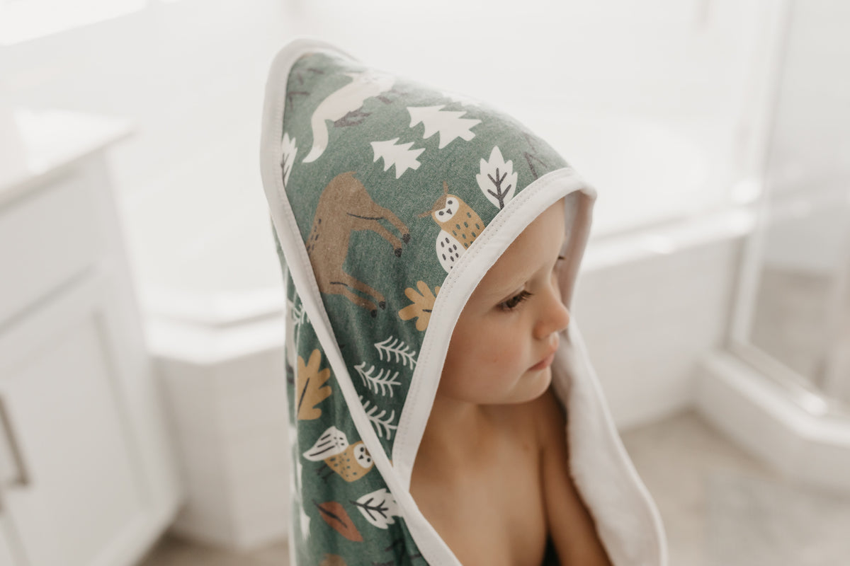 Premium Baby Knit Hooded Towel - Atwood