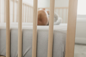 Premium Knit Fitted Crib Sheet - Taylor