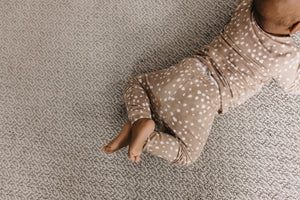 2pc Long Sleeve Pajama Set - Fawn