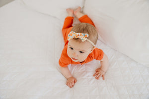 Classic Nylon Bow - Citrus