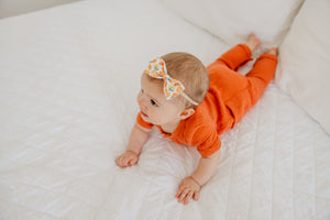 Bowtie Nylon Bow - Citrus