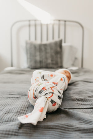 Knit Swaddle Blanket - Baja