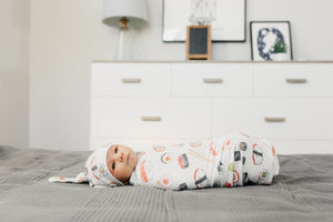 Knit Swaddle Blanket - Baja