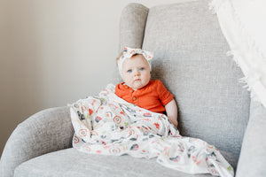 Knit Headband Bow - Baja