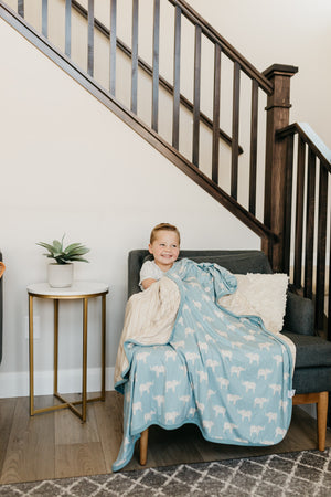 Three-Layer Jumbo Quilt - Peanut