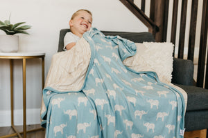 Three-Layer Jumbo Quilt - Peanut