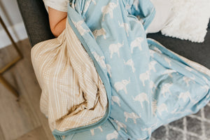 Three-Layer Jumbo Quilt - Peanut