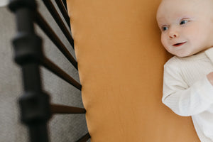 Premium Knit Fitted Crib Sheet - Dune