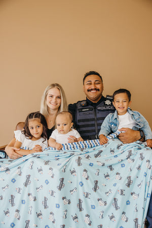 Three-Layer Jumbo Quilt - Leo