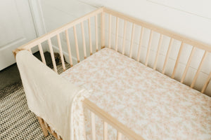 Premium Knit Fitted Crib Sheet - Kiana