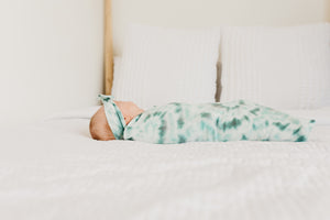 Knit Swaddle Blanket - Bahama