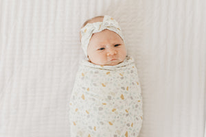 Knit Swaddle Blanket - Arlo