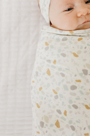 Knit Swaddle Blanket - Arlo