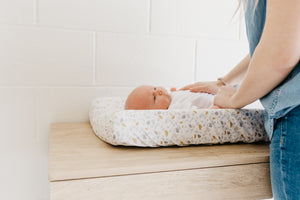 Premium Knit Diaper Changing Pad Cover - Arlo