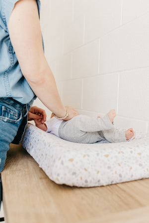 Premium Knit Diaper Changing Pad Cover - Arlo