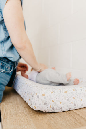 Premium Knit Diaper Changing Pad Cover - Arlo