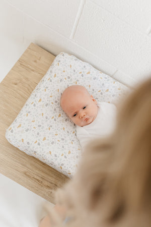 Premium Knit Diaper Changing Pad Cover - Arlo