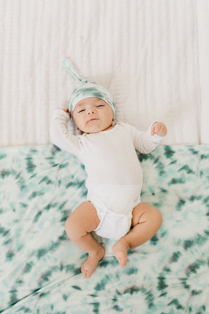 Knit Swaddle Blanket - Bahama