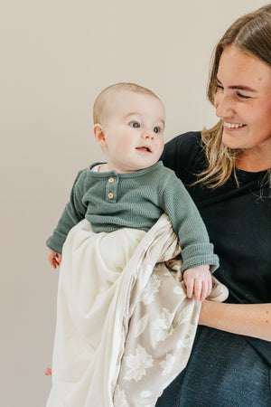 Three-Layer Quilt - Oak