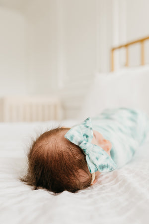 Knit Swaddle Blanket - Bahama