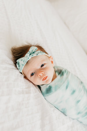 Ribbon Nylon Bow - Bahama