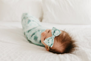 Knit Swaddle Blanket - Bahama